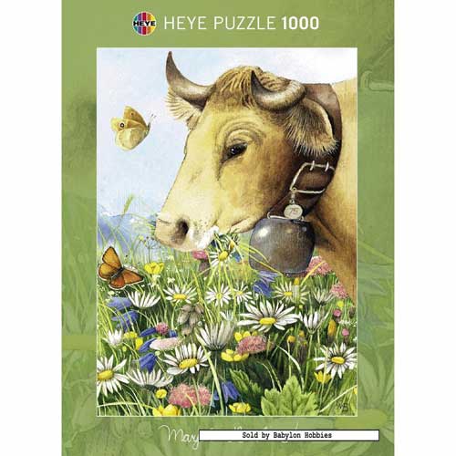 Puzzle Bastin Cow, Kuh, 1000-teilig
