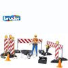 Set de chantier avec figurine