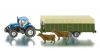 Tracteur + remorque b�taill�re. SIK 1863