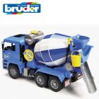 Man camion béton