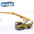 Camion Scania avec grue Liebherr