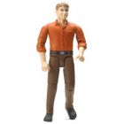 Homme (orange/brun)