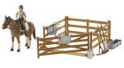 Set d'�quitation + figurine + cheval