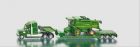 Camion surbaissé + moissonneuse