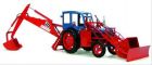 Tracteur Fordson Major & avec frontal JCB