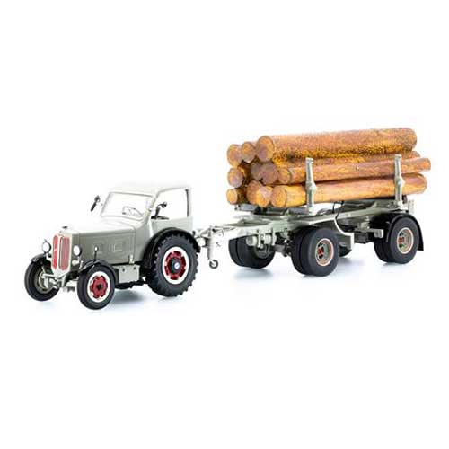 Hürlimann D-500 - tracteur industriel + bois - 1:32