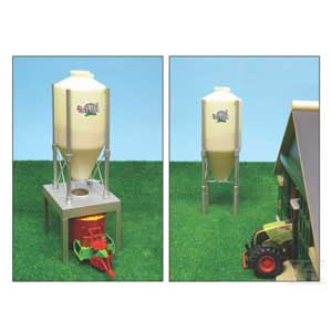 Silo à grain, 26 cm, + plateau Silo à grain, 26 cm, + plateau