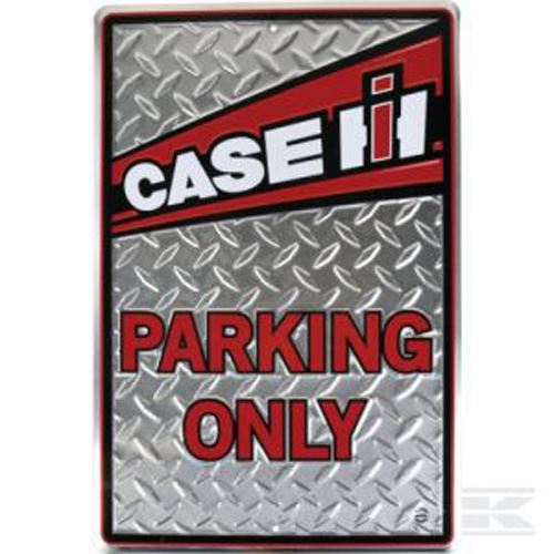 Plaque métallique Case IH Parking only