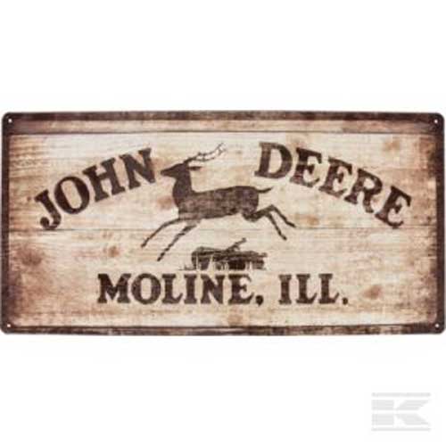Plaque métaliques John Deere Moline lll