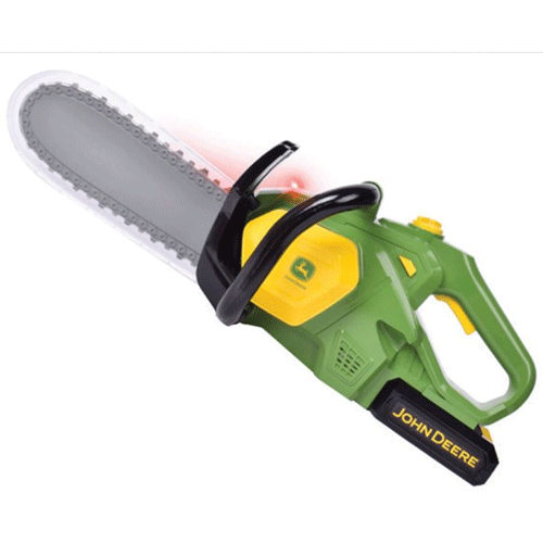 John Deere - Tronçonneuse motorisée - Jouet extérieur