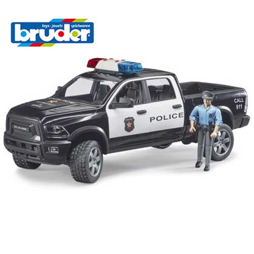 RAM 2500 pickup Police avec policier