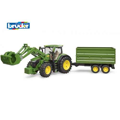 John Deere 7R 350 - Tracteur avec chargeur frontal