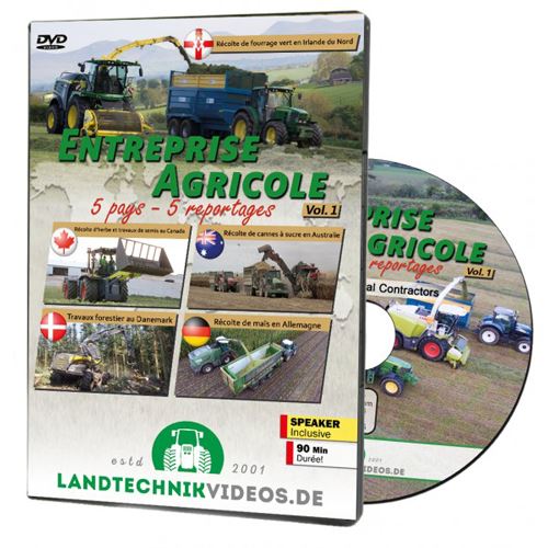 DVD - Entreprise Agricole - 5 pays - 5 reportages