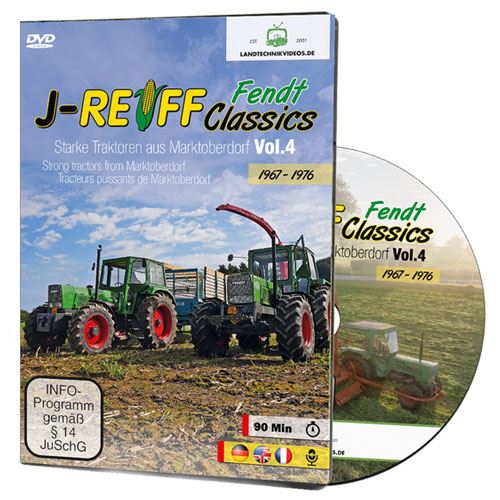 DVD - Reiff - Fendt Classics 1967-1976 - V.4 DVD - Reiff - Fendt Classics 1967-1976 - V.4
