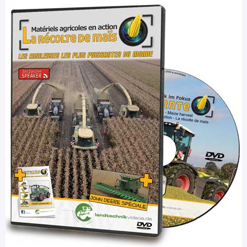 DVD - La récolte du maïs - ensileuses puissantes