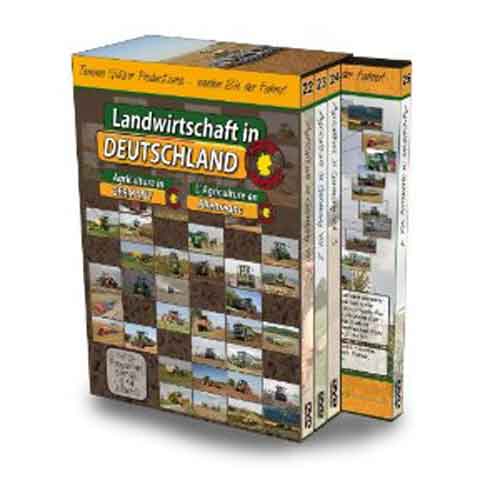 DVD - Landwirtschaft in Deutschland 1-4, Sammelbox
