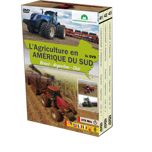DVD - Agriculture en Amérique du Sud (3 DVD)