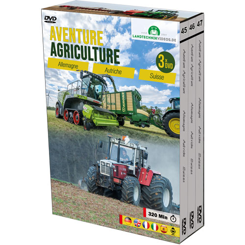 DVD - Aventure Agriculture Allemagne - Autriche - Suisse