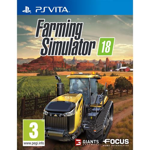 Jeu PC - Farming Simulator 2018 pour PS VITA Jeu PC - Farming Simulator 2018 pour PS VITA