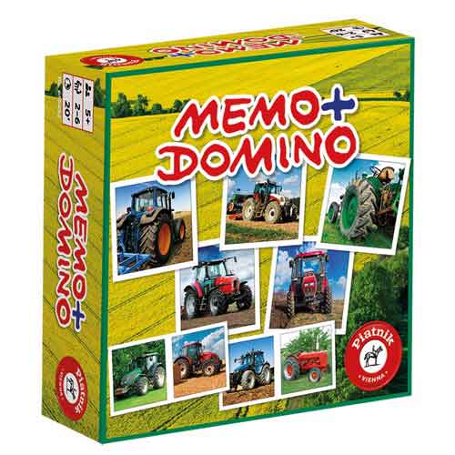 Memo + Domino - tracteurs