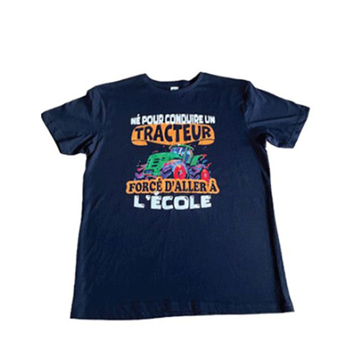 T-shirt - Né pour conduire un tracteur - Taille 7- T-shirt - Né pour conduire un tracteur - Taille 7-