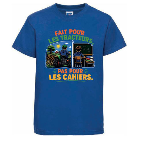 T-shirt - Tracteurs / école T-shirt - Tracteurs / école