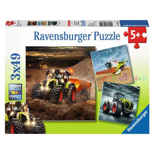 Puzzle Claas 3x49 p. (Axion, Lexion, Xerion)