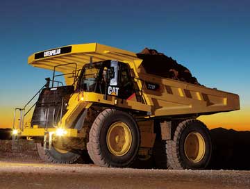 Puzzle camion benne CAT Puzzle camion benne CAT