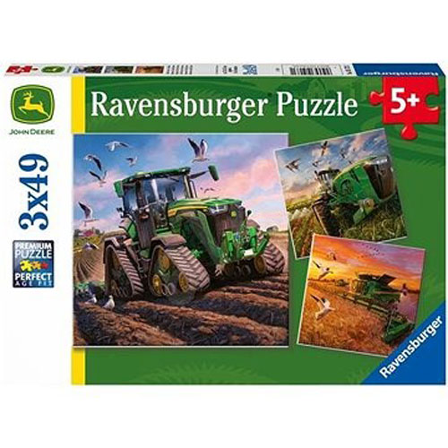 Puzzle John Deere 3x49 pièces