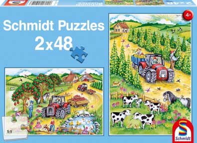 Puzzle - temps des récoltes / PUZ 55012