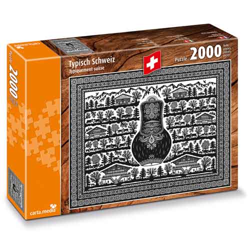 Puzzle Typisch Schweiz - 2000 Teile