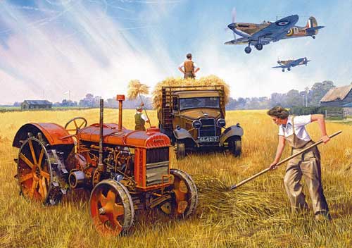 Puzzle Fordson + avion Puzzle Fordson + avion