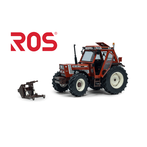 Fiat 80-90 - Tracteur super confort cabine 4WD - 1:32