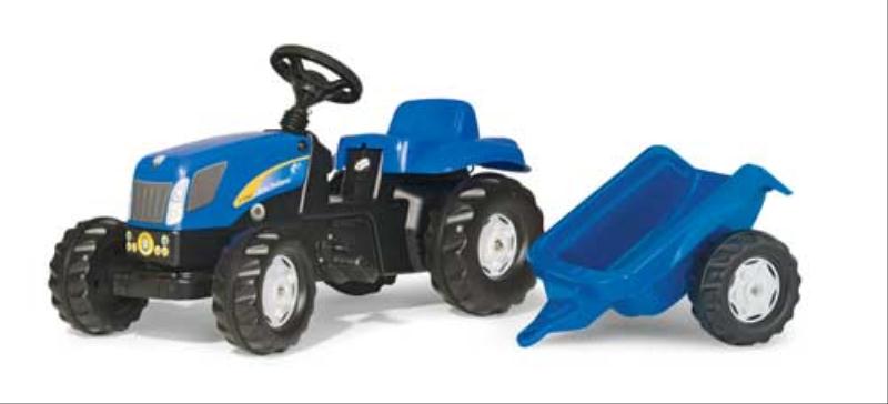 New Holland - Traktor Rolly Kid + Anhänger