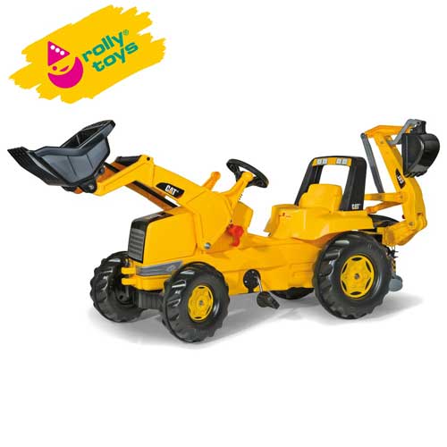 CAT - Tracteur avec pelle + excavatrice