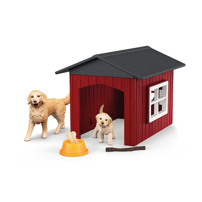 Niche avec Golden Retriever