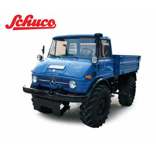 Unimog 406 bleu - Camion 1:18