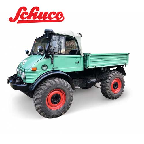 Unimog 406 Cabrio vert - Camion 1:18