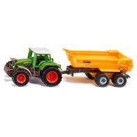 Fendt - Traktor mit anhänger - 12cm