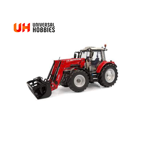 Massey Ferguson 5S.115 - Tracteur + frontal - 1:32