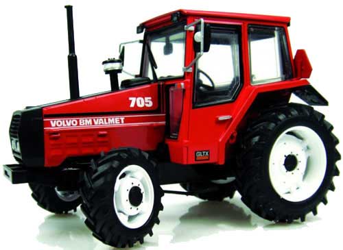 Volvo BM Valmet 705 rouge - Traktor - 1:32